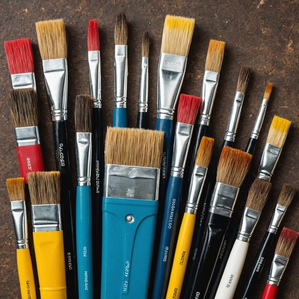 Pinceau de peintre : un outil facile à trouver